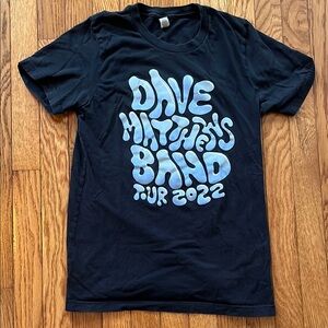 Dave Matthews Band DMB‎ 2022 Tour Concert Tee Shirt Casual Music Rock Black